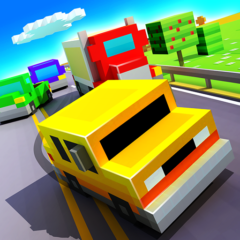 Blocky Highway MOD APK v1.2.7 (Unlimited Money)